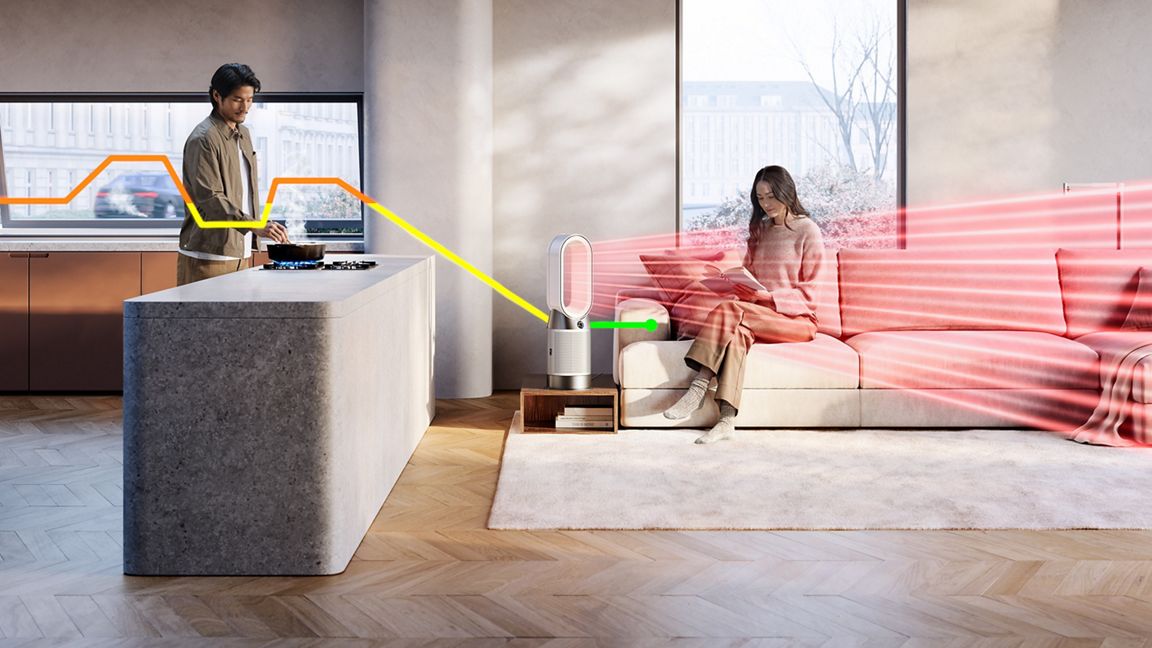 Dyson Purifier Hot + Cool HP1 - Ventilateur purificateur chauffage